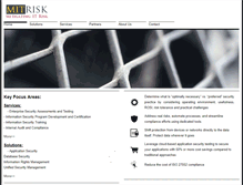 Tablet Screenshot of mitrisk.com